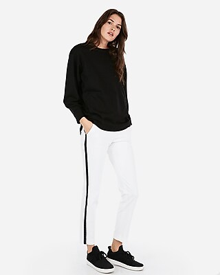 express one eleven oversized sweatshirt