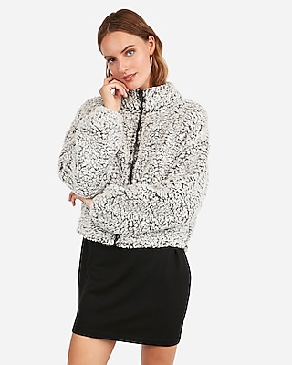 express sherpa pullover