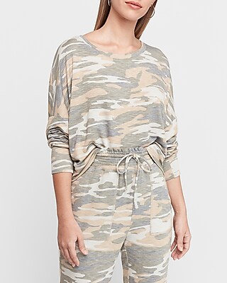 express camo sweatshirt womens