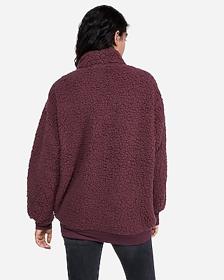 express sherpa pullover