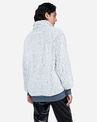 express sherpa pullover