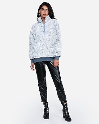 express sherpa cardigan