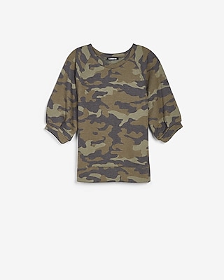 express camo sweatshirt womens