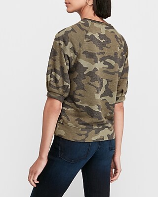 express camo sweatshirt womens