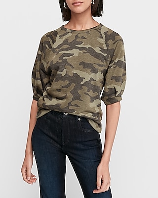 camo sweatshirt express