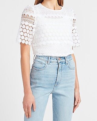 express lace top