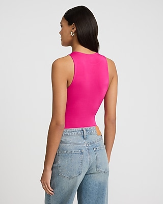 Body Contour Compression High Neck Bodysuit