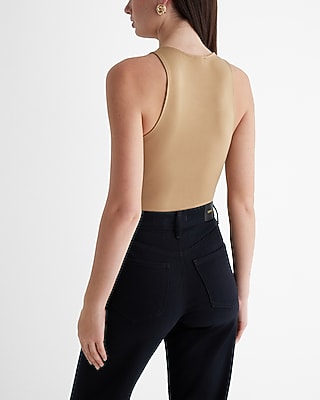 Body Contour Compression High Neck Bodysuit