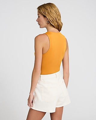 Body Contour Compression High Neck Bodysuit