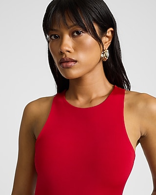 Body Contour Compression High Neck Bodysuit