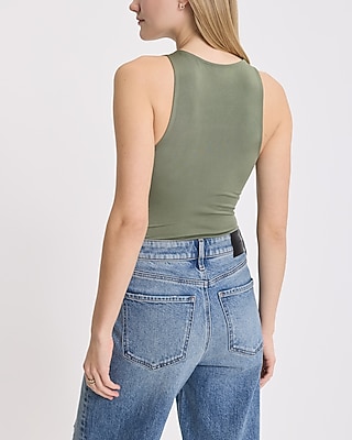 Body Contour Compression High Neck Bodysuit