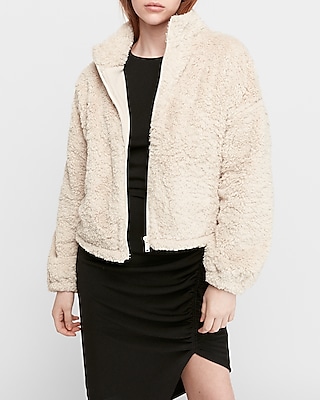 express sherpa hoodie