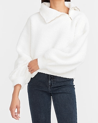 express sherpa pullover