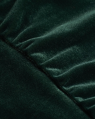 Velvet Banded Bottom Hoodie