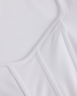 Body Contour High Compression Long Sleeve Corset Top