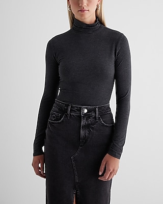 Supersoft Fitted Turtleneck Long Sleeve Bodysuit