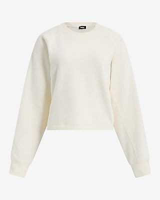 Boxy Fleece Crew Neck Sweatshirt