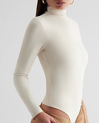 Body Contour High Compression Mock Neck Long Sleeve Bodysuit