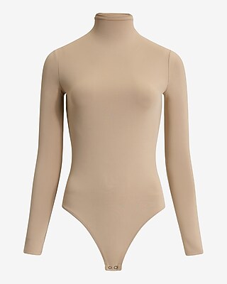 Body Contour High Compression Mock Neck Long Sleeve Bodysuit