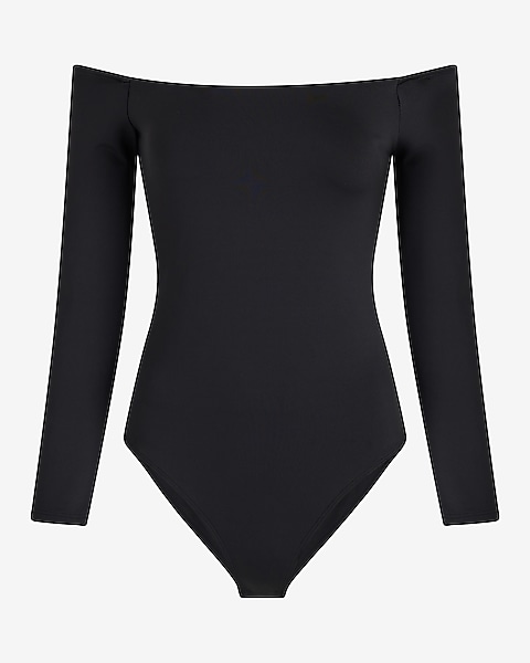 Body Contour High Compression Off The Shoulder Bodysuit Body Contour High Compression Off The Shoulder Bodysuit
