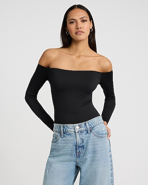 Body Contour High Compression Off The Shoulder Bodysuit Body Contour High Compression Off The Shoulder Bodysuit