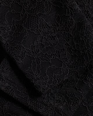 EX LS LACE MOCK NK BDYST 8610906:BERRY BON BON:M