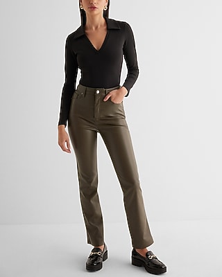 Body Contour High Compression V-Neck Polo Bodysuit