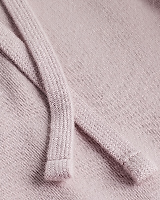 Skimming Puff Sleeve Fleece Hoodie