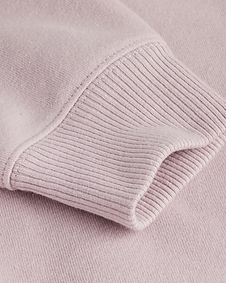 Skimming Puff Sleeve Fleece Hoodie