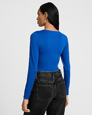 Body Contour High Compression Crew Neck Long Sleeve Bodysuit