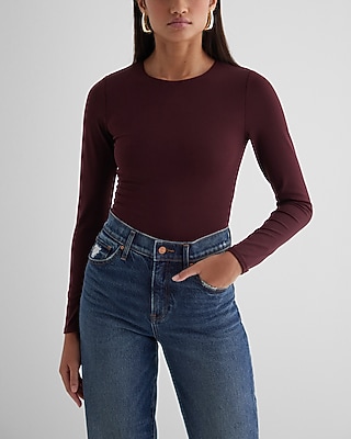 Body vinyle string à tirette manches longues col rond bdsm Obsidienne