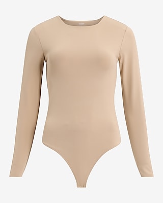 Body Contour High Compression Crew Neck Long Sleeve Bodysuit