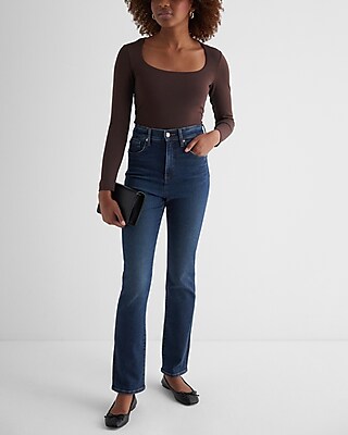 Body Contour High Compression Scoop Neck Long Sleeve Bodysuit