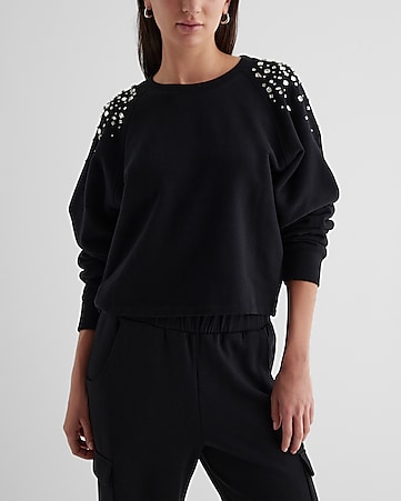  fesfesfes womens sweatshirts trendy xl Womens Tops A-black :  Clothing, Shoes & Jewelry