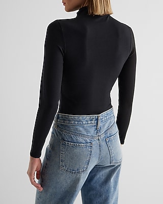 EX LS 955 MESH SLV MOCK NK BDYST 8611214:PITCH BLACK:M