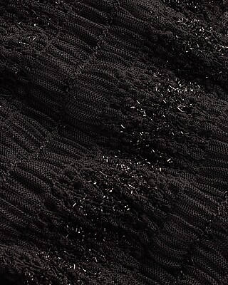 ESMOK ♡balloon tops black Frame Women's V-Neck Smocked Top