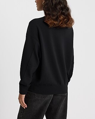 Relaxed Luxe Lounge Off The Shoulder Sweatshirt
