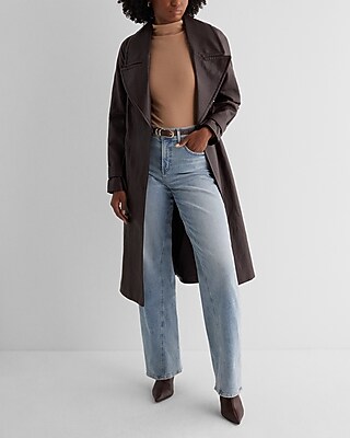 Body Contour Cozy Mock Neck Long Sleeve Tee