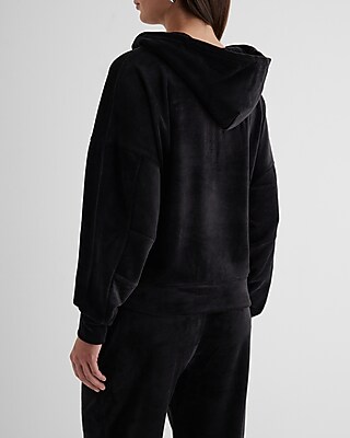 Zip Hoodie Express Velour Sweatshirt Velour Zip Up Velour Hoodies