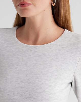 Body Contour Luxe Lounge Crew Neck Long Sleeve Bodysuit