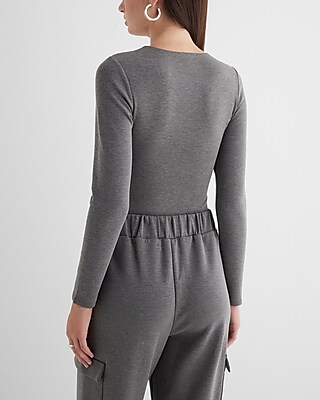Body Contour Luxe Lounge Crew Neck Long Sleeve Bodysuit