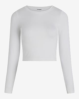 Body Contour Seamless Ribbed Long Sleeve Tee - image 4