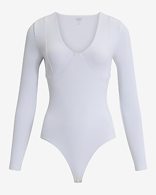 Body Contour High Compression Seamed Bust Bodysuit