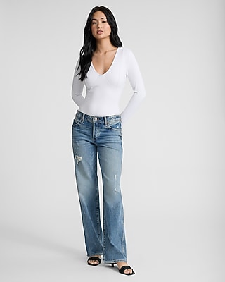 Body Contour High Compression Seamed Bust Bodysuit | Express