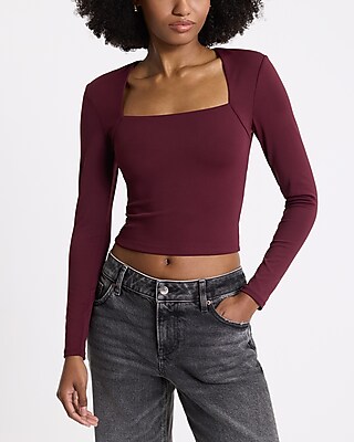 Body Contour High Compression Square Neck Tee