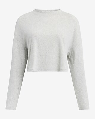 Relaxed Crew Neck Long Sleeve Tee - image 4