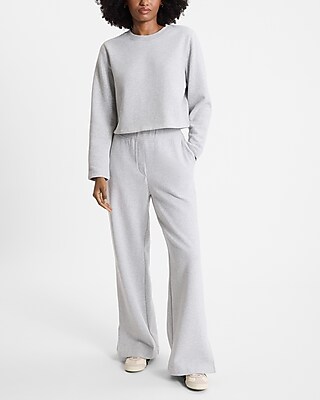 Crew Neck Cropped Sweatshirt - image 5