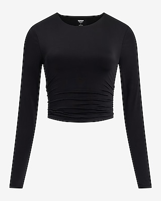 Body Contour High Compression Square Neck Tee | Express