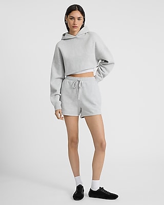 Relaxed Cropped Hoodie