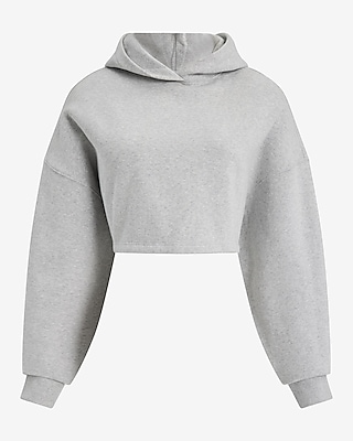 Relaxed Cropped Hoodie